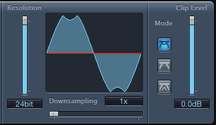 the test file with no bitcrushing applied